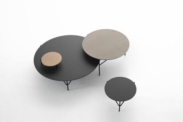DOWNTOWN tables, designed by La Mamba for Carmenes