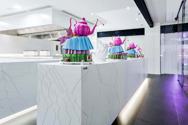 Dekton flooring and worktops were chosen for Dani García restaurant in Marbella, Spain