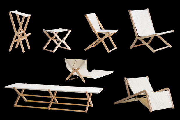 Marine Plywood & Sail collection. Photo courtesy of DVELAS