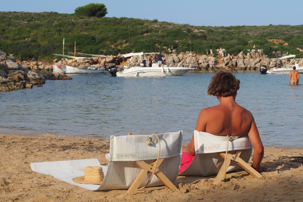 Silla de playa FORTUNA. Foto de DVELAS