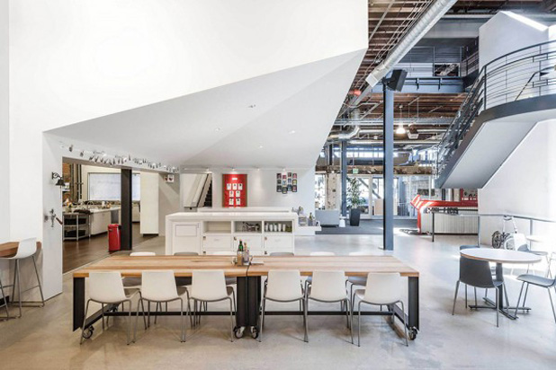 LOTTUS chairs and stools at Pinterest’s HQ in San Francisco