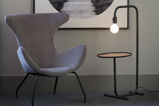 GUEST floor lamp by Andreu Carulla for Faro Barcelona. Photo courtesy of Faro Barcelona