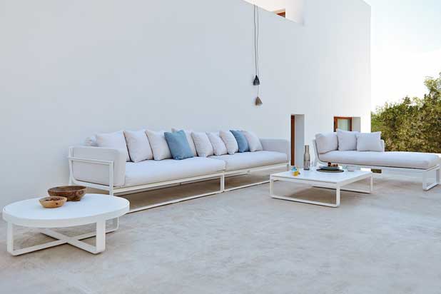 FLAT collection designed by Mario Ruiz for Gandiablasco. Photo courtesy of Gandía Blasco Group.