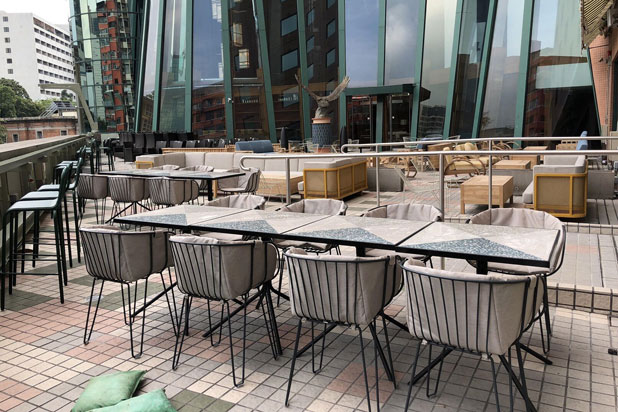 iSiMAR furniture at the Eaton hotel in Hong Kong. Photo: Courtesy of iSiMAR