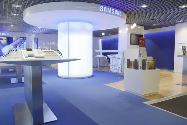 Светильники LEDS-C4 в офисе Samsung в Париже (Франция)