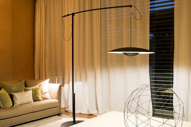 GINGER lamp in living room