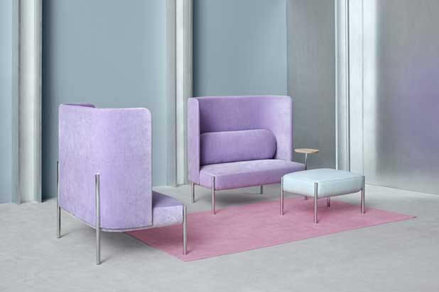 ARA armchairs designed by PerezOchando for Missana. Photo courtesy of Missana.