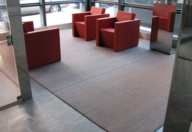 Alfombra de Naturtex en 40 Mercer Residences en el soho de Nueva York