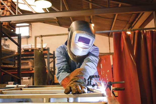 Welding section of the RS Barcelona factory in Viladecans (Barcelona). Photo courtesy of RS Barcelona.