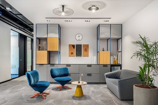 Sancal furniture at the One1 Offices in Petah Tikva, Israel. Photo by Yoav Peled, courtesy of Sancal.