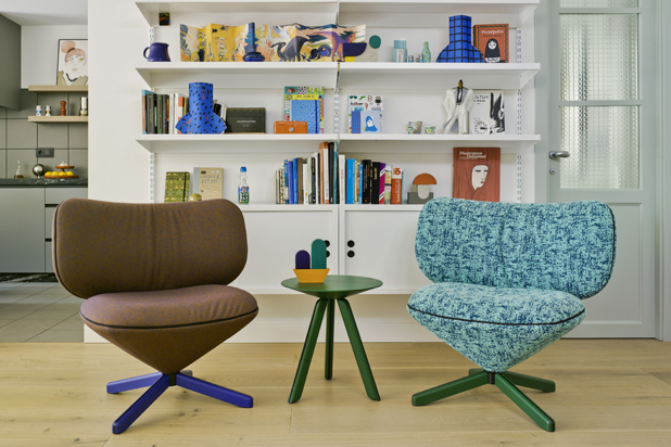 TORTUGA chairs designed by Isaac Piñeiro (estudio Nadadora) for Sancal. Photo courtesy of Sancal.