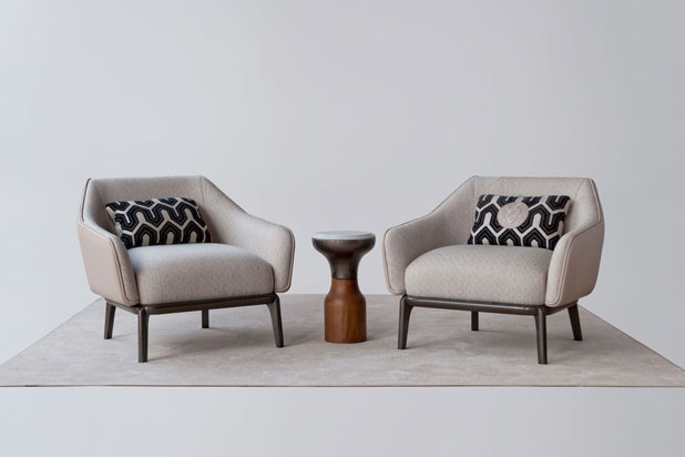 Armchairs and table. Fortune II collection