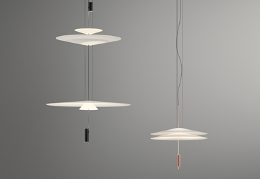 Luminarias colgantes Flamingo diseñadas por Antoni Arola