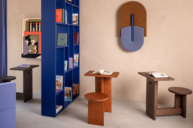 SURICATA desks designed by Inma Bermúdez Studio for Sancal. Photo courtesy of Inma Bermúdez Studio.