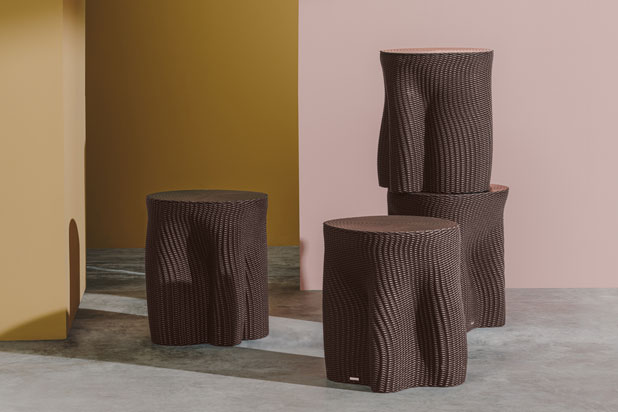 “VALENCIA STOOL” designed by Patricia Urquiola for Andreu World. Photo courtesy of Andreu World.