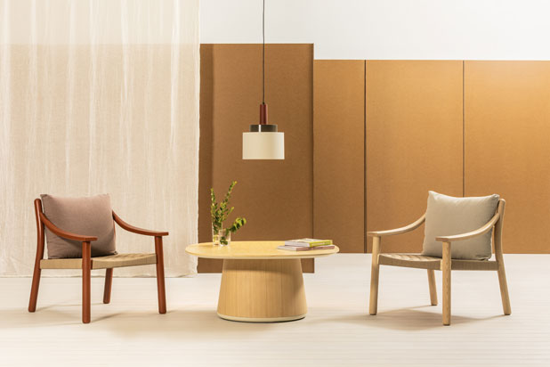 SLIDE armchairs designed by Lagranja Design for Vergés. Photo courtesy of Vergés. 