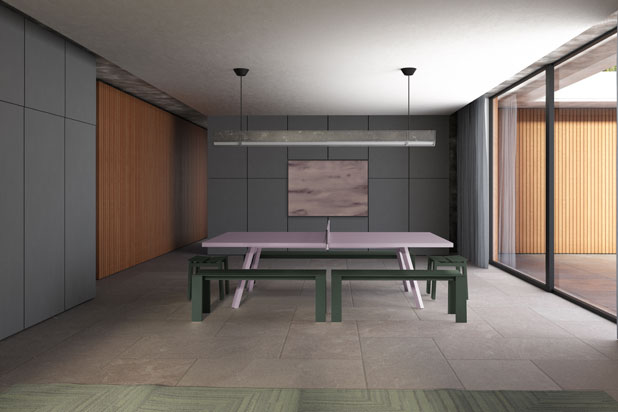 SEU bench designed by Antoni Pallejà Office for RS Barcelona. Photo courtesy of RS Barcelona.