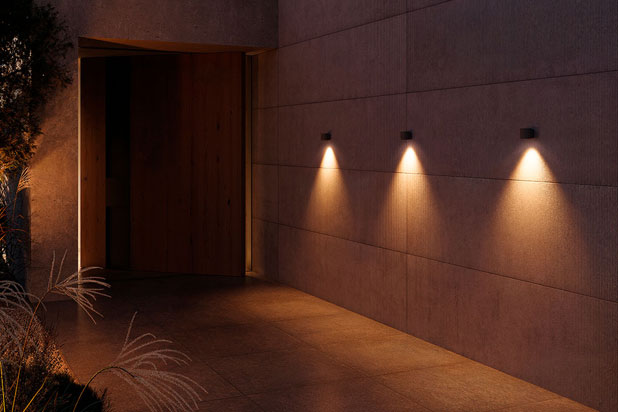 Luminarias para exterior MR. BEAN diseñadas por Rubén Saldaña para Arkoslight. Foto cortesía de Arkoslight.