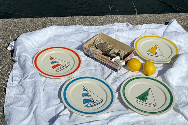 Platos de Diego Nine Vidal Foto cortesía de Diego Nine Vidal.