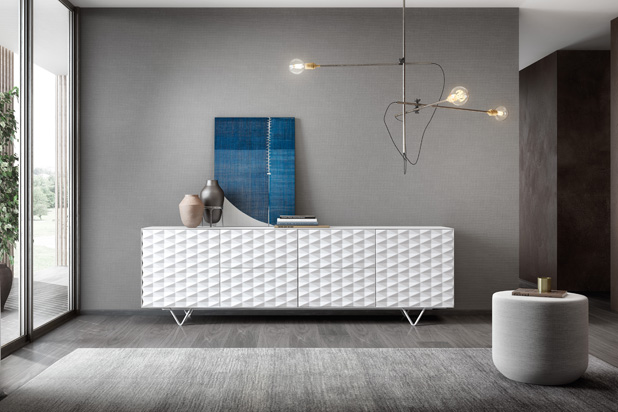 Aparador CROSS diseñado por Borja García para Mobenia Luxury