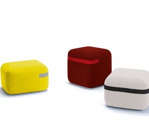 Poufs Season Mini, diseñados por Piero Lissoni