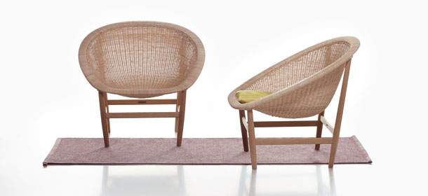 Kettal Basket, diseñadas por Nanna y Jørgen Ditzel