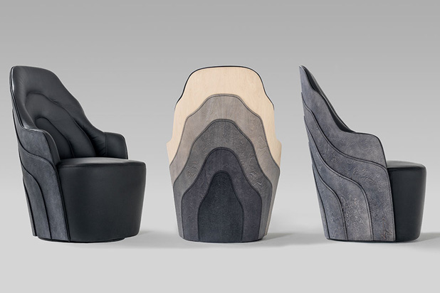 Sillón COUTURE diseñado por Färg & Blanche para BD. Barcelona