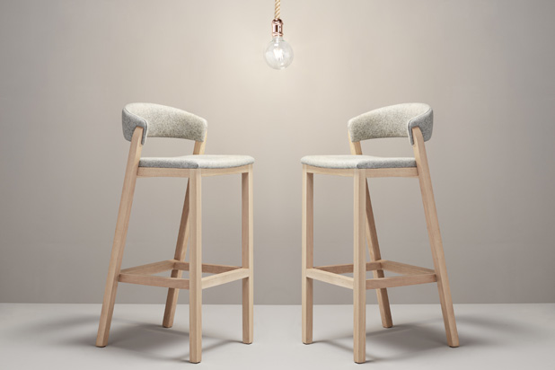 Taburete OSLO diseñado por Pepe Albargues para Missana