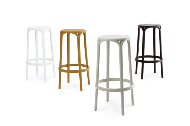 Taburetes BROOKLYN diseñados por EugeniQuitllet para Vondom