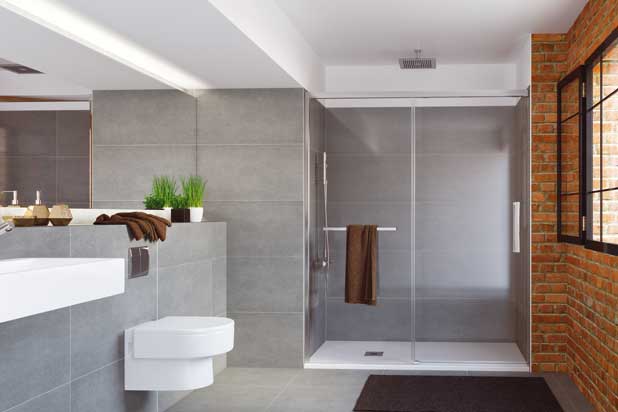 Colección de mamparas de baño y platos de ducha HIT de Profiltek