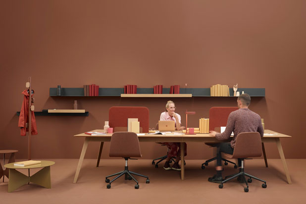 AISE table and LAIN armchair designed by Ibon Arrizabalaga for Treku. Photo courtesy of Treku. AISE table and LAIN armchair designed by Ibon Arrizabalaga for Treku. Photo courtesy of Treku.