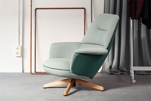 ULIS armchair designed by Sebastian Herkner for Capdell. Photo courtesy of Capdell.