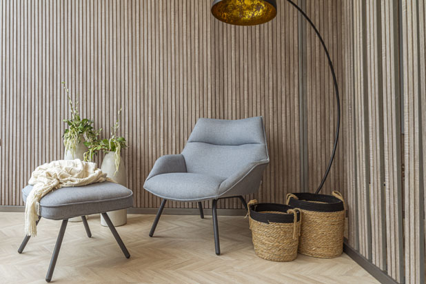 ANOU armchair designed by Jorge Pensi for Resol. Photo courtesy of Resol.