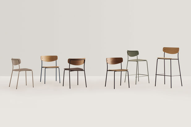 LEA chairs designed by Perez-Ochando for Inclass. Photo courtesy of Inclass.