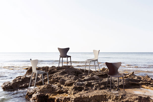 IBIZA seating collection designed by Eugeni Quitllet for Vondom. Photo: courtesy of Vondom.