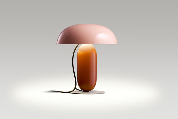 GAMBOSA table lamp designed by Mathias Hahn for Marset. Photo courtesy of Marset.