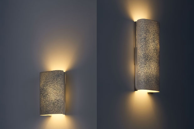 LISA wall lamps by a-emotional light. Photo courtesy of a-emotional light.