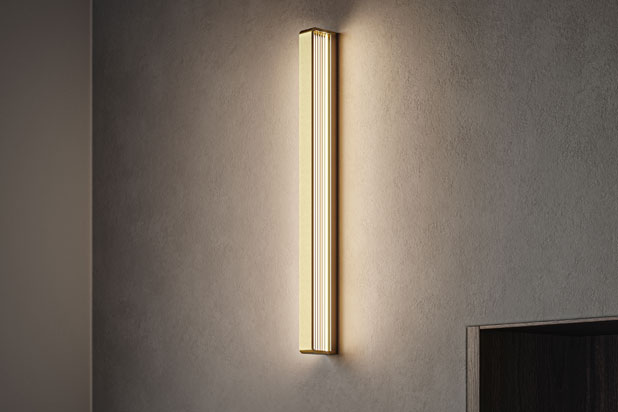 MYN wall lamp by B.lux. Photo courtesy of B.lux.
