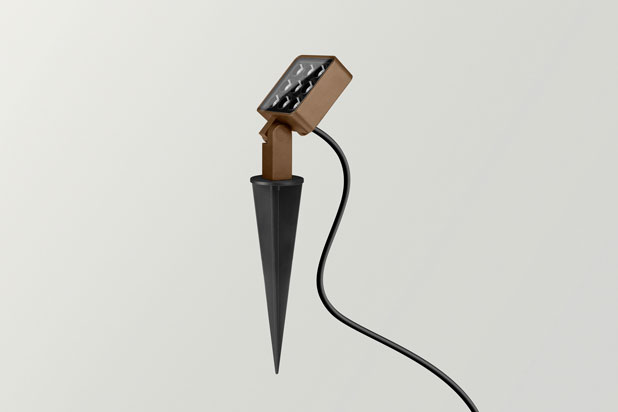 FLASH outdoor luminaire designed by Rubén Saldaña for Arkoslight. Photo courtesy of Arkoslight.
