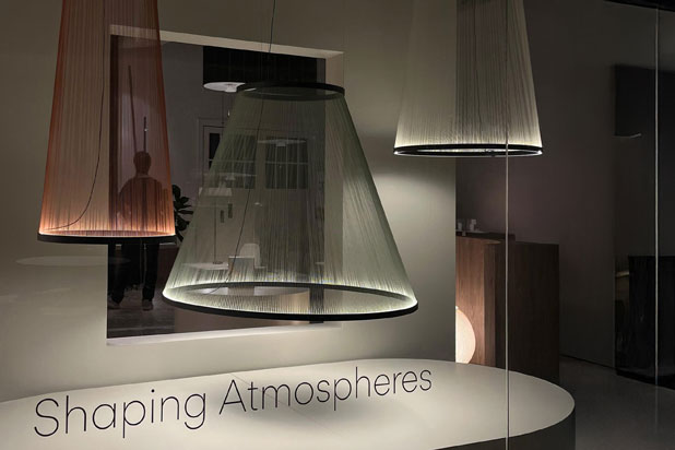 Vibia Hub at the Euroluce´s showroom in Sydney, Australia. Photo courtesy of Vibia.